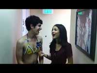 Victoria Justice Meets Matilda (Matt Bennett's Twin Sister)