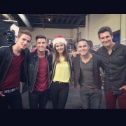 On Set with Big Time Rush