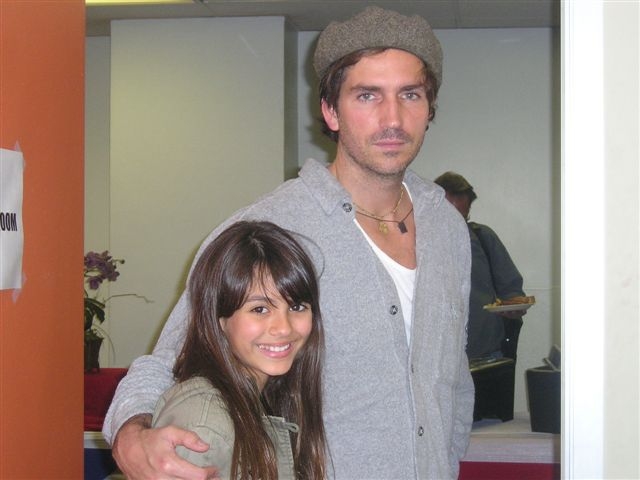 Me and  the amazing Jim Caviezel.